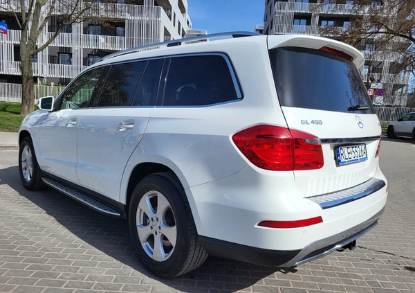 Mercedes-Benz GL cena 124900 przebieg: 51405, rok produkcji 2015 z Warszawa małe 781